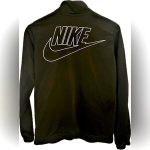 Boys Nike track jacket with logo on front and back.